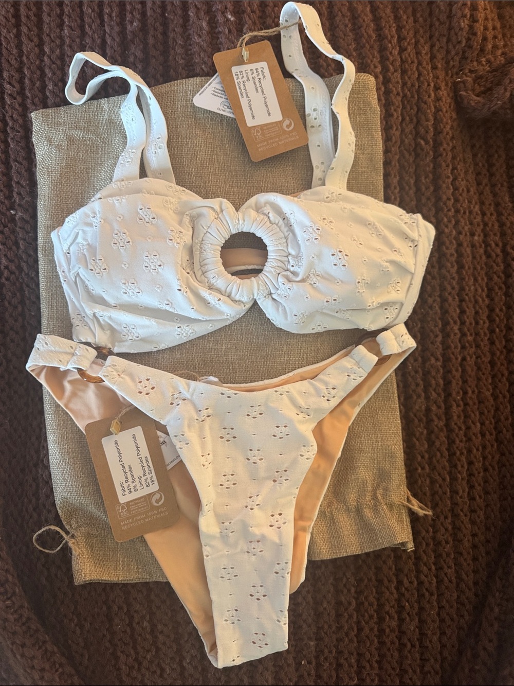 Berlook Bikini Set in White